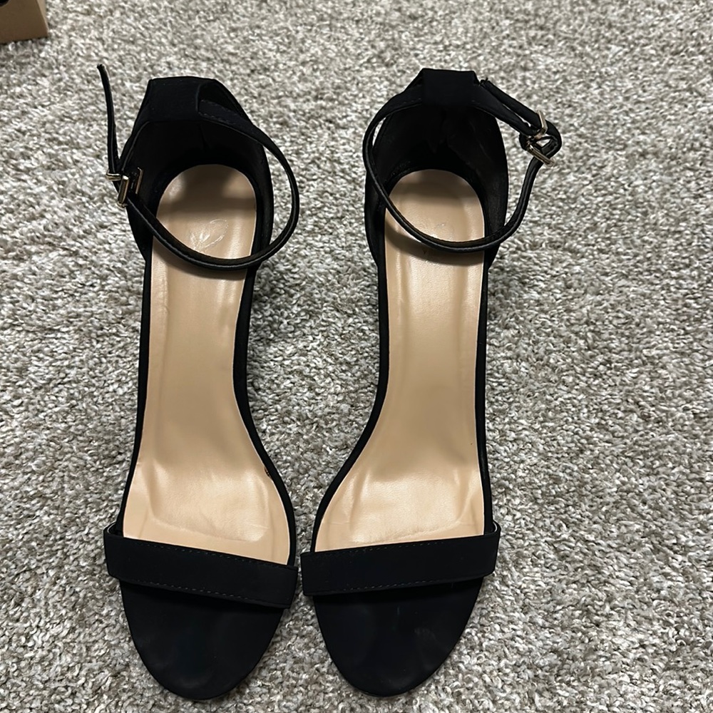 Black heels